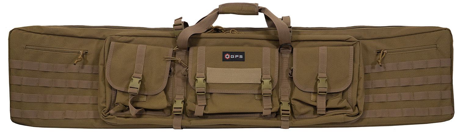 GPS DRC55FDE DOUBLE RIFLE CASE 54