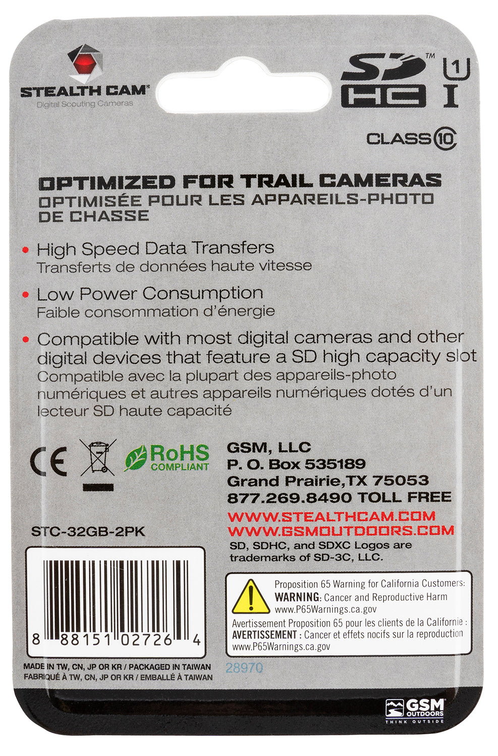 STEAL STC-32GB-2PK 32GB SD CARD 2PK
