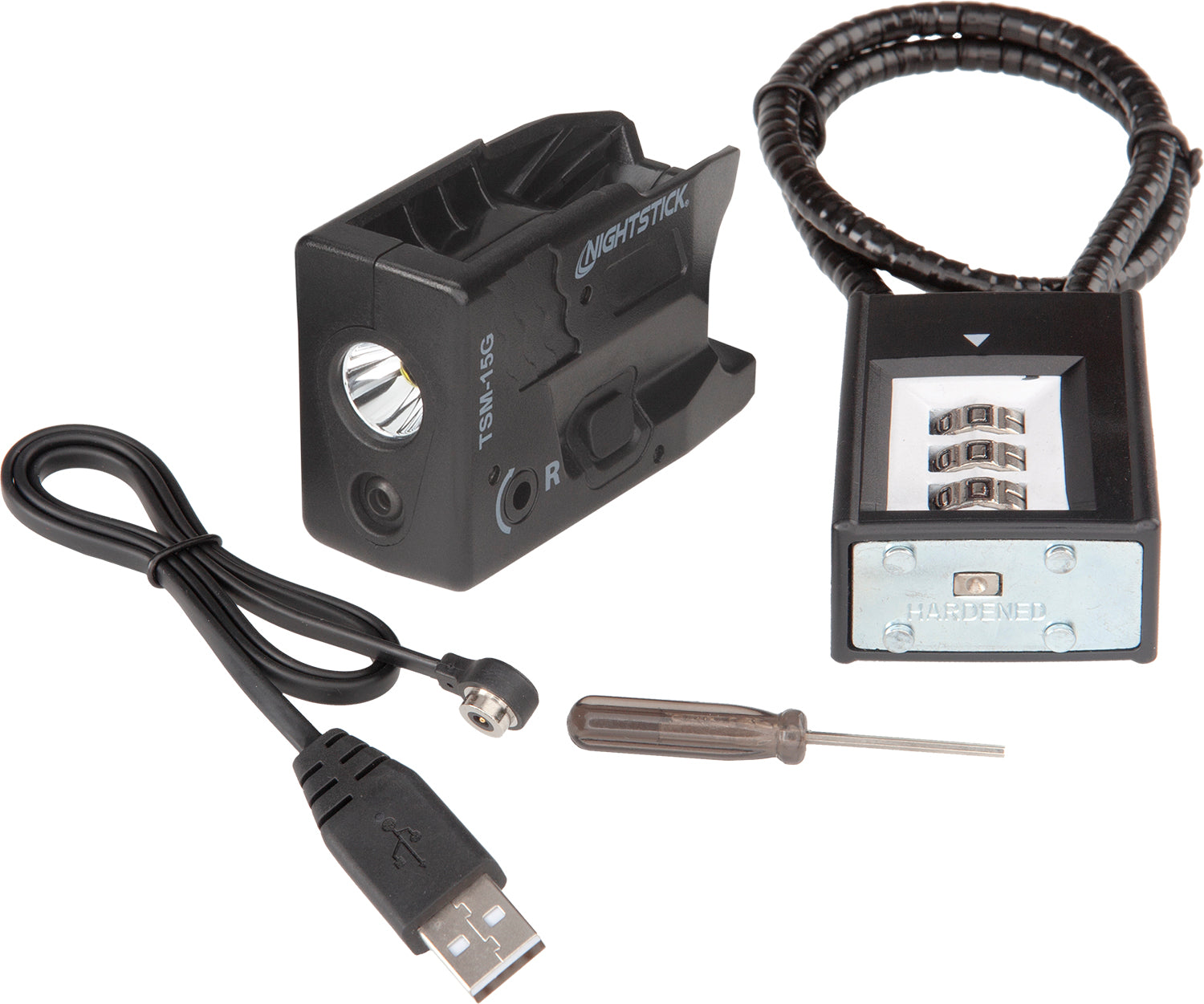 NSTICK TSM-15G SUBCOM WPN LGT W/GRN LSR MRIP