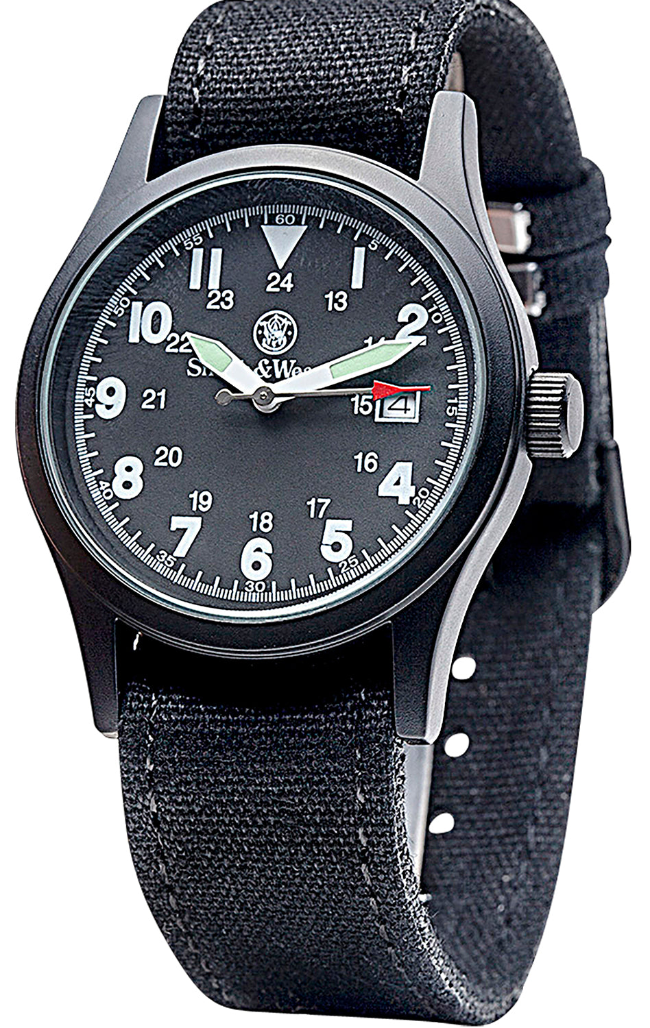 CAMP SWW-1464-BK MILITARY WATCH 3-STRAPS BLK