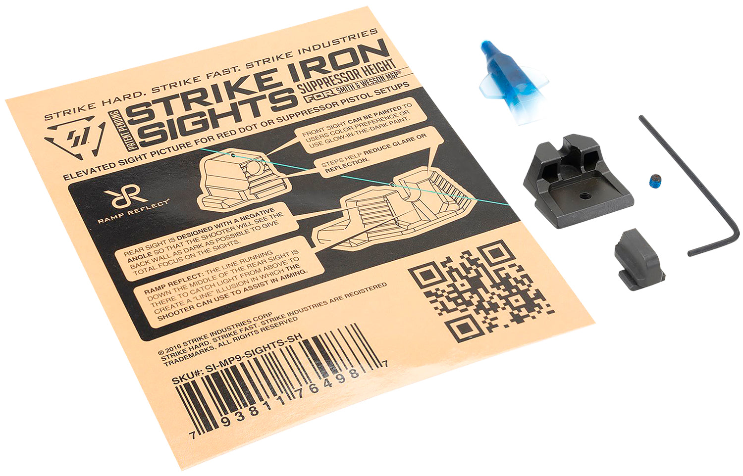 SI MP9-SIGHTS-SH M&P FRT&REAR SIGHTS SUPPRESS