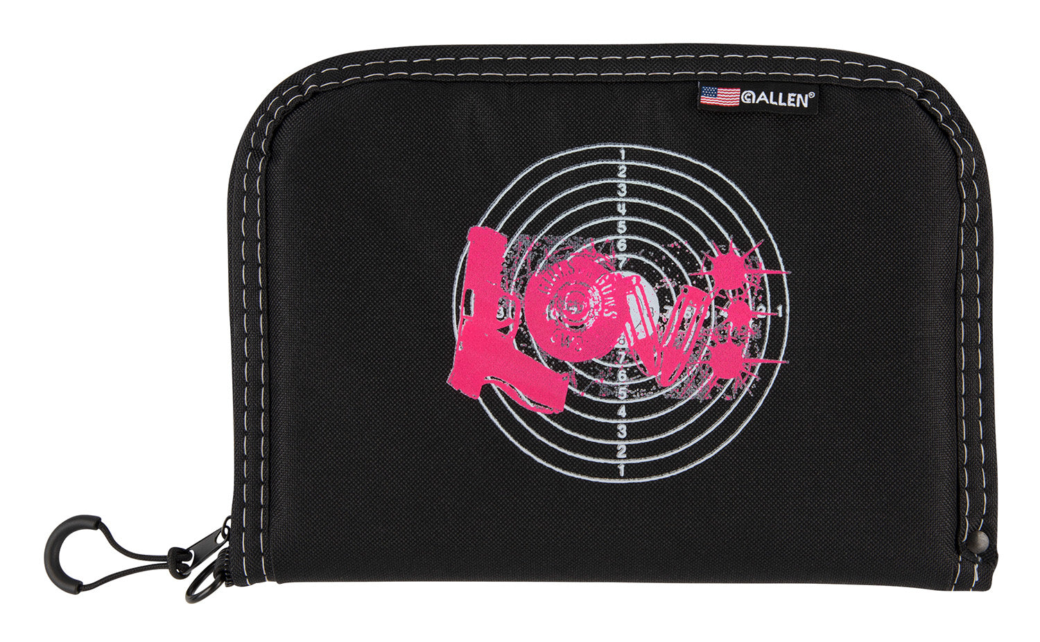 ALLEN 9075 GWG LOVE PSTL CASE 10IN BLK