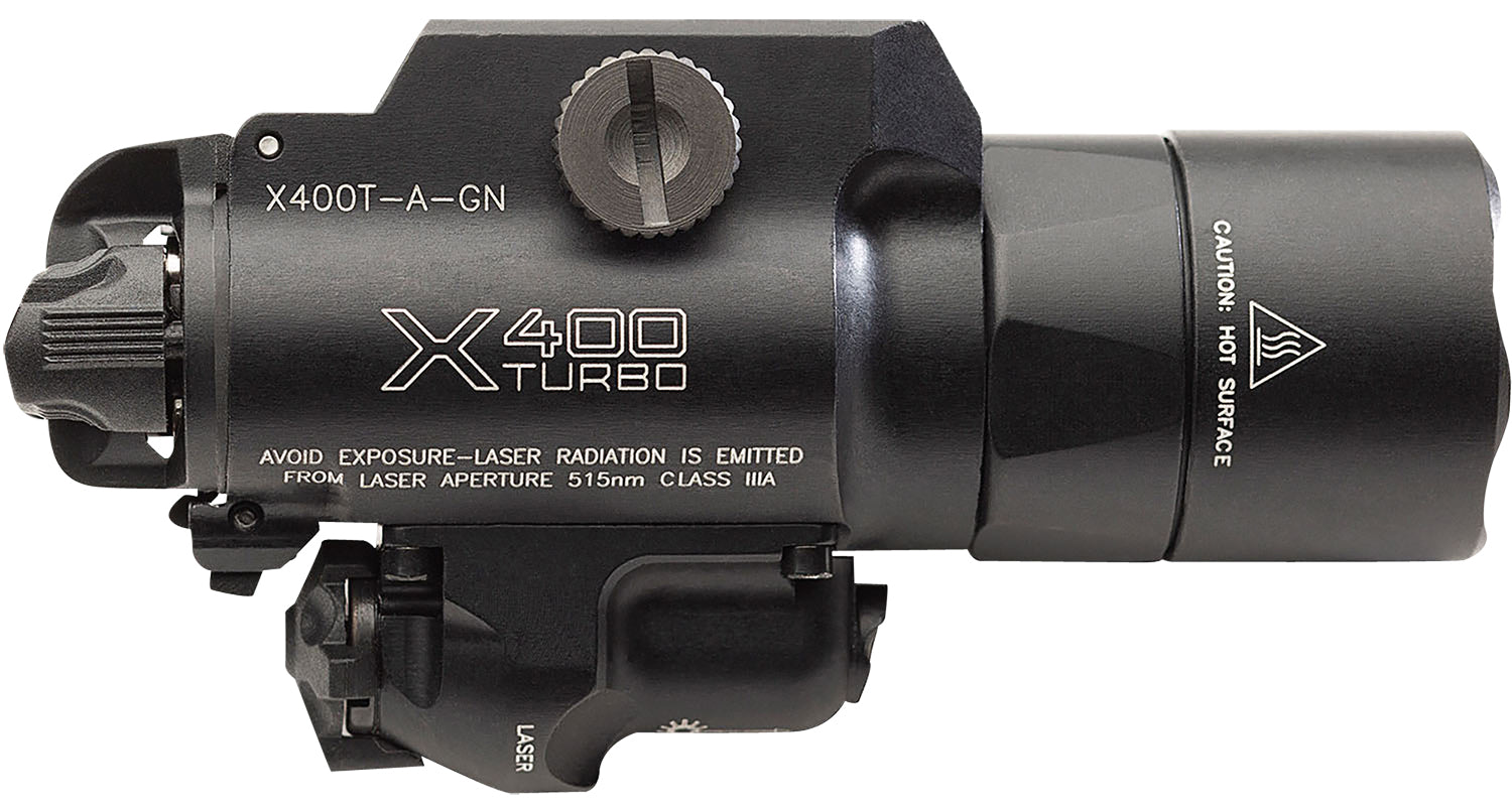 SF X400T-A-GN TURBO UNIVER/PIC 505 NM GRN LSER