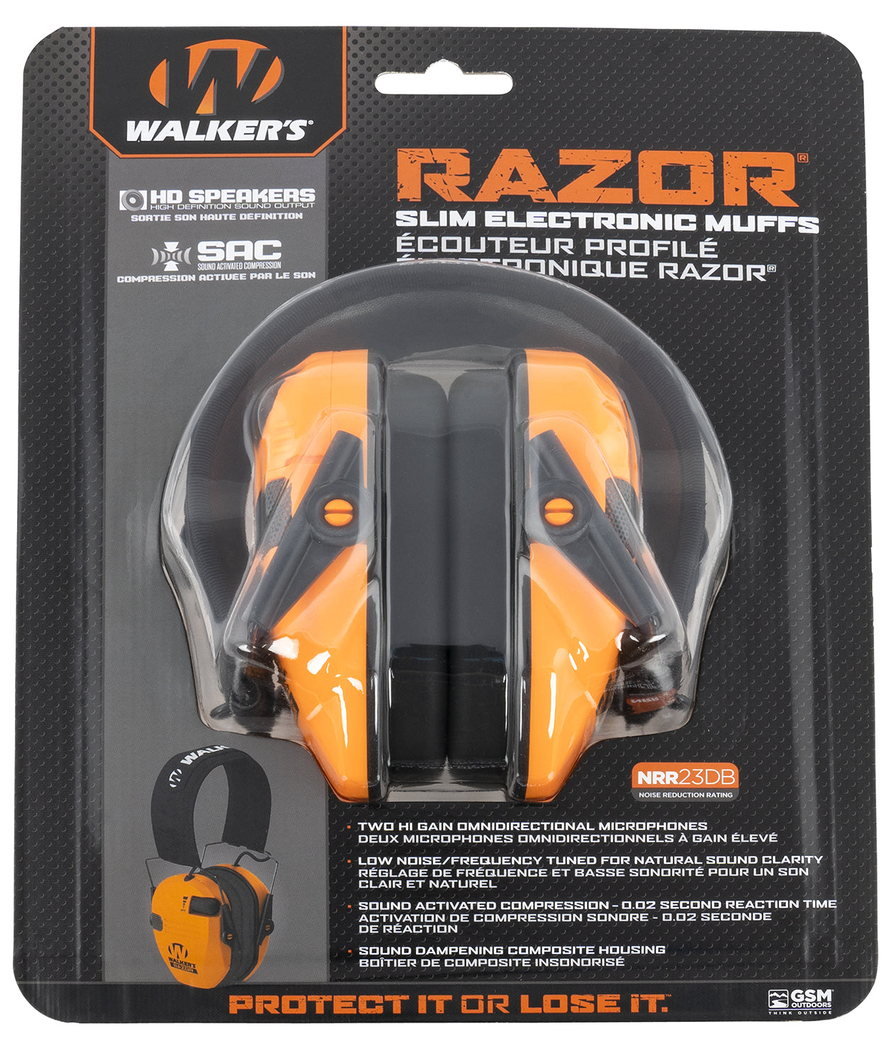 WLKR GWP-RSEM-BLZ RAZR SLIM ELC MUF BLAZE ORG