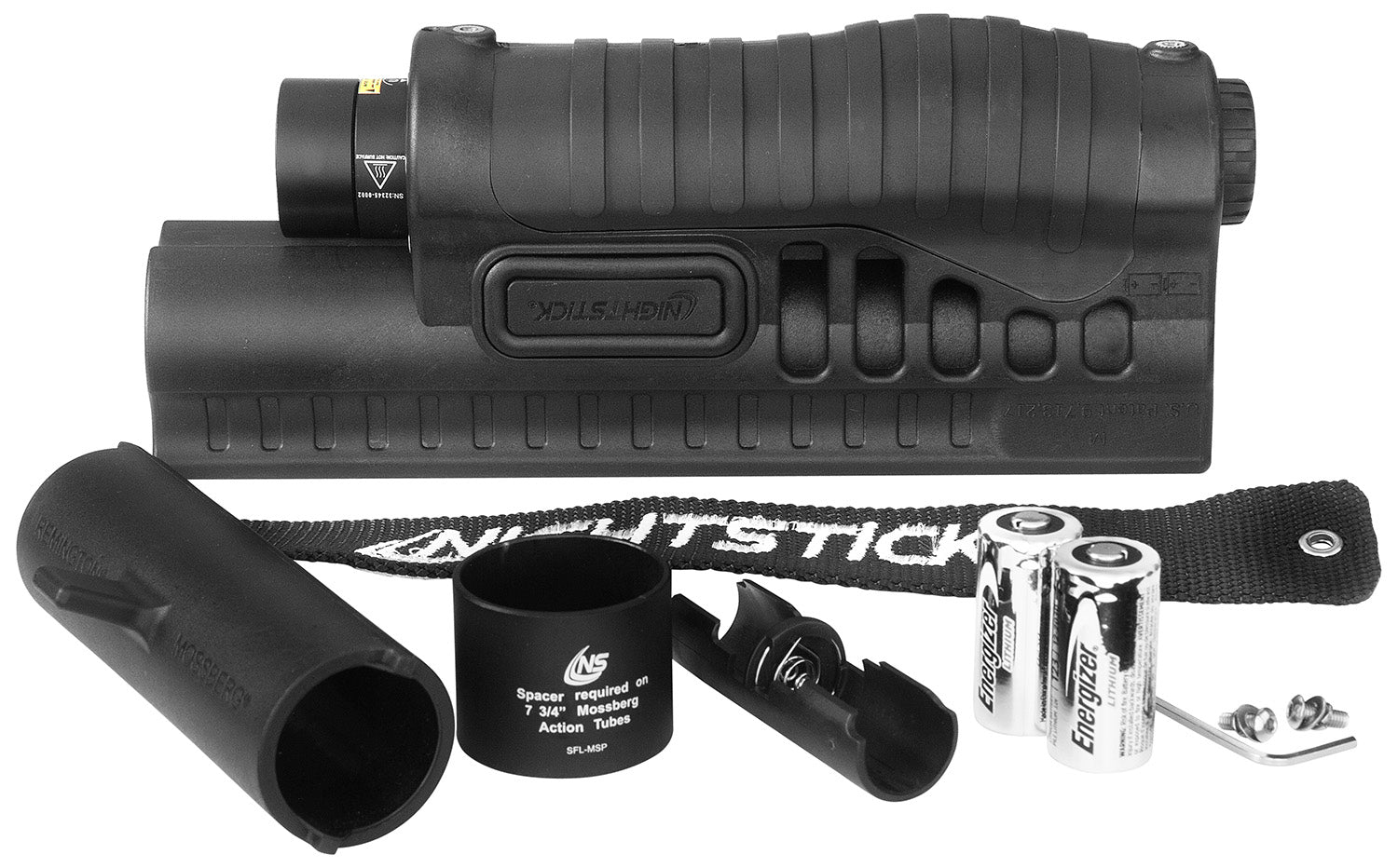 NSTICK SFL11GL SHTGN FRND LGHT W/LSR MOSS BLK