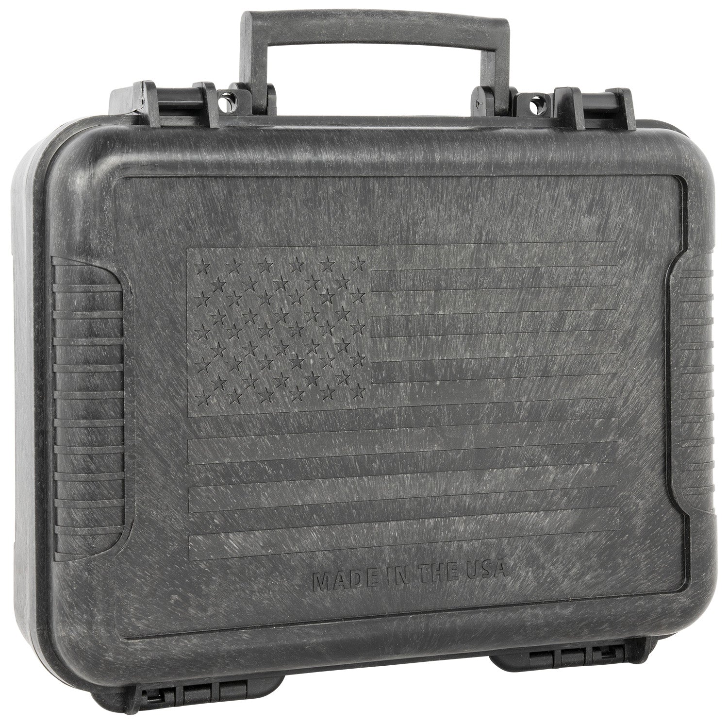 OUT 10017 MOLDED PISTOL CASE US FLAG