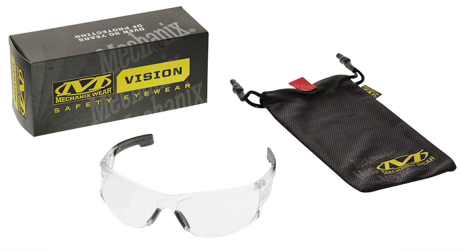 MECHANIX VNS-10AA-BU TYPE-N SAFETY GLASS CLR/BLK