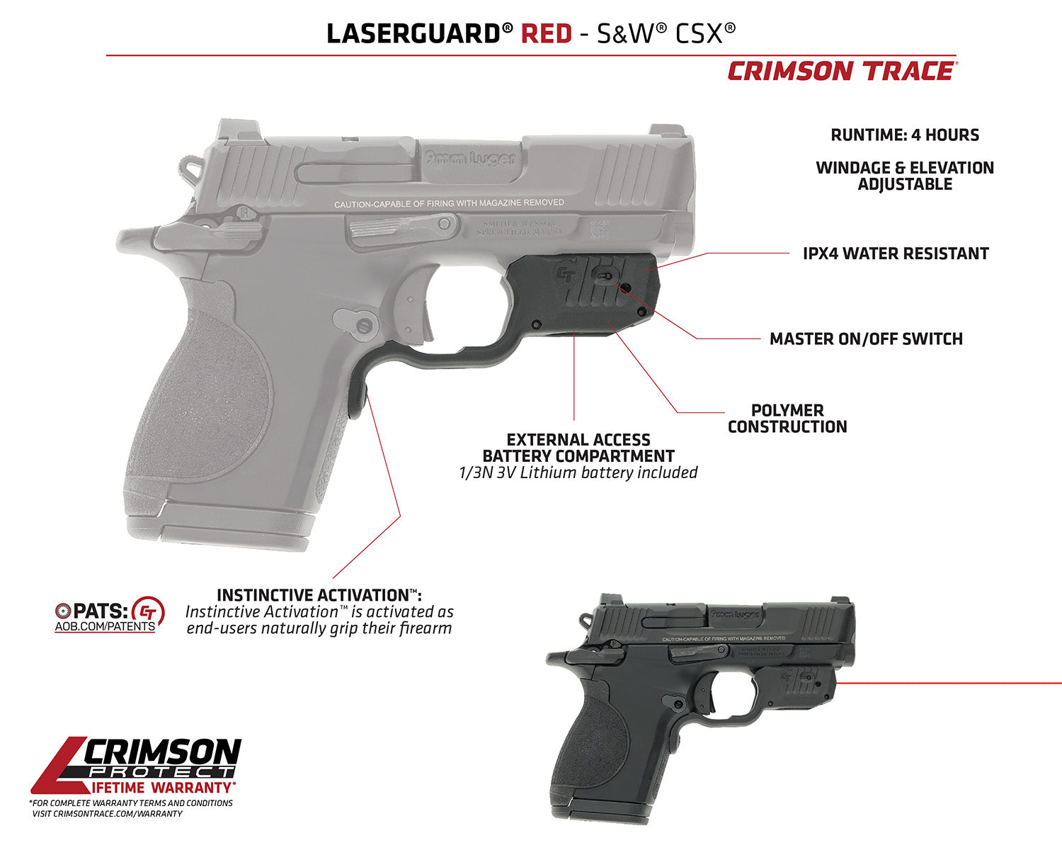 CRIM 013000172 LASERGUARD CSX -R