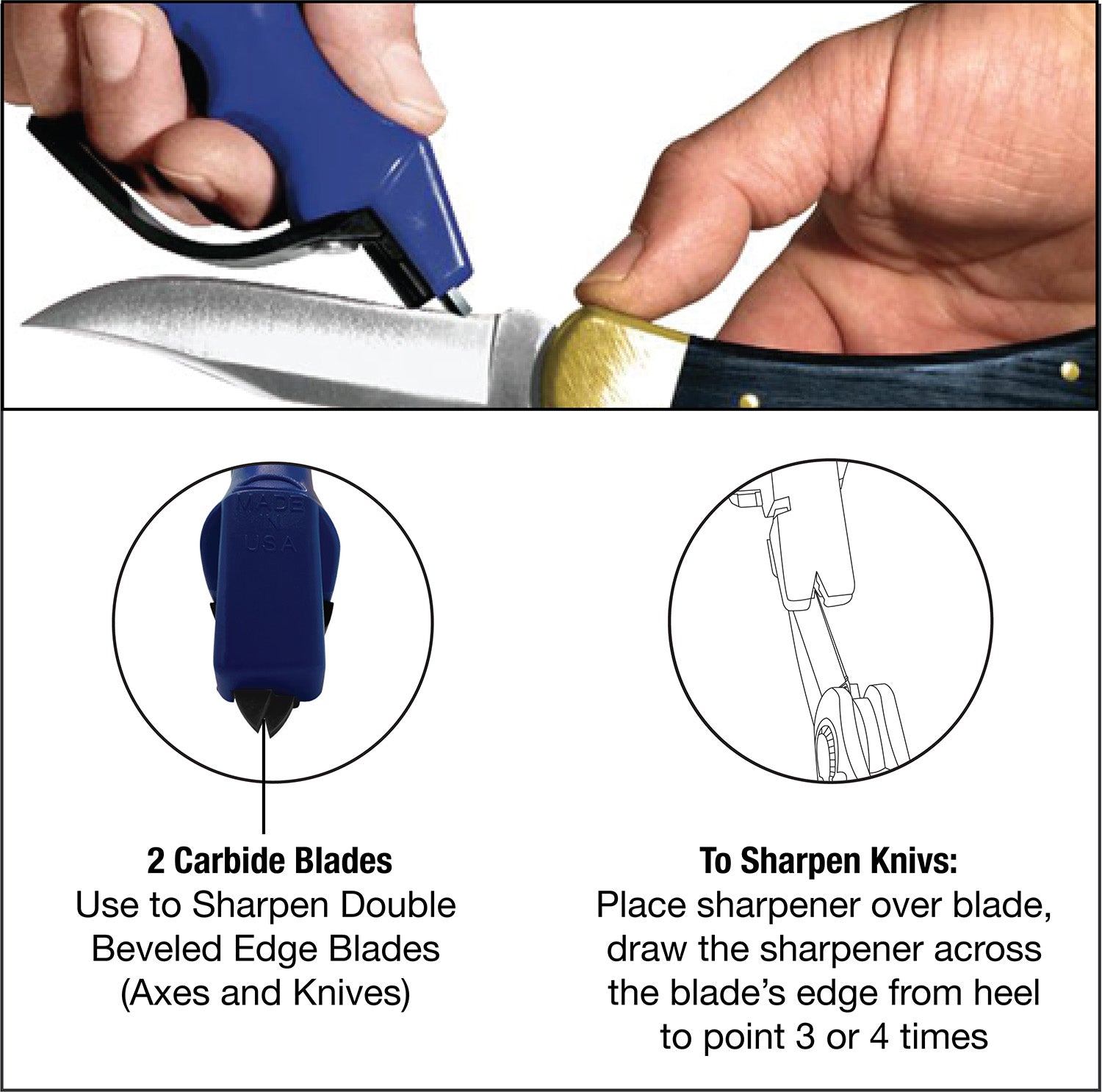 FPI 1002C ACCUSHARP KNIFE SHARPENER ASSORTED