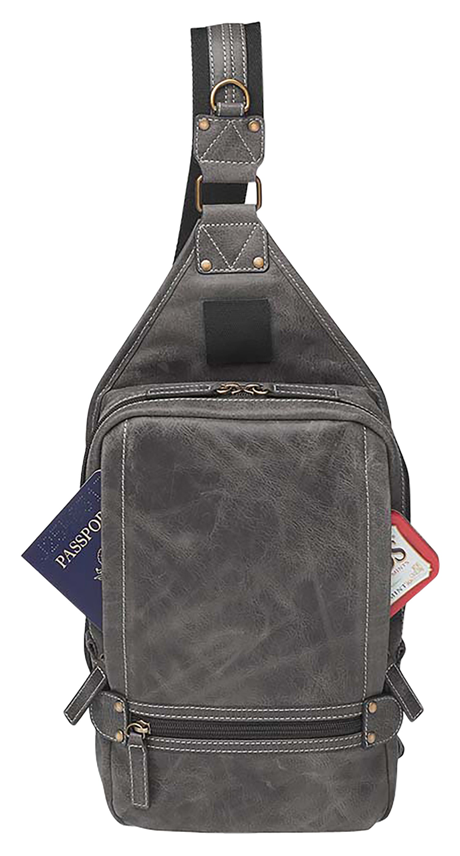 GTM GTM-CZY/108GREY SLING BACKPACK GRY