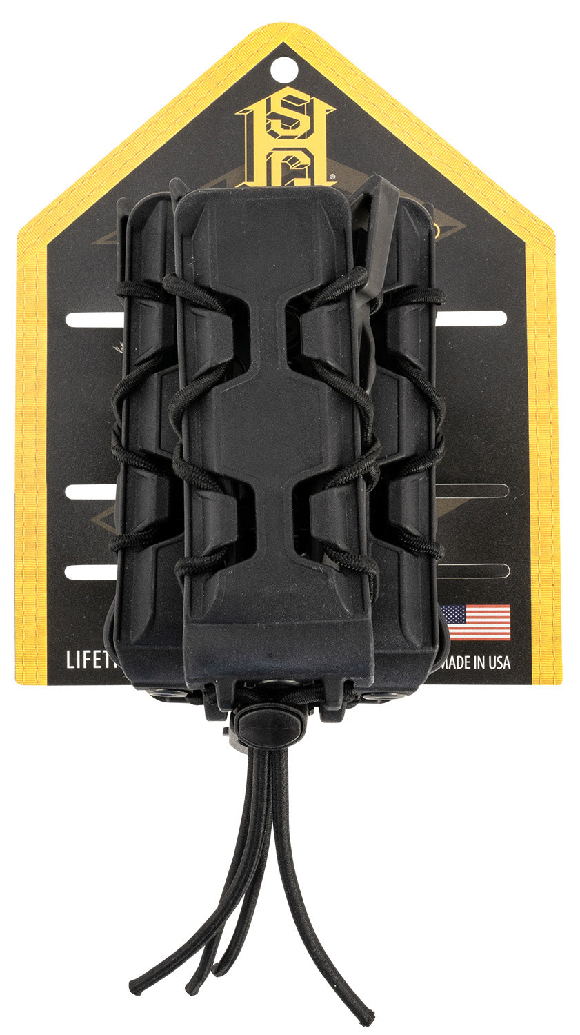 HSGI 16DD01BK POLY DOUBLE DECKER TACO BLACK