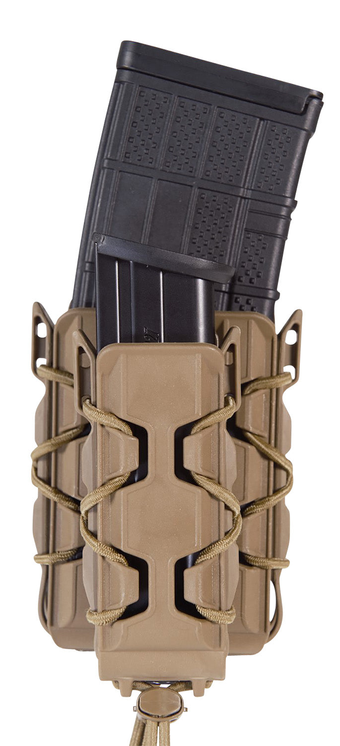 HSGI 16DD01CB POLY DOUBLE DECKER TACO V2 COY BRN