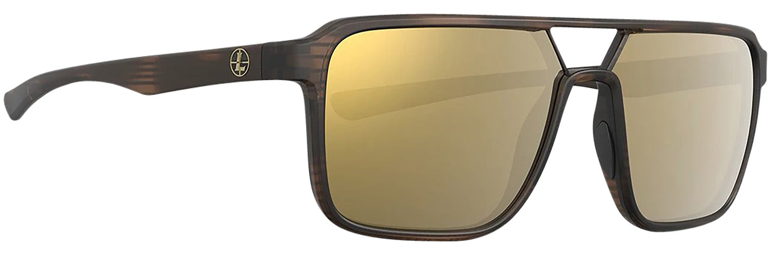 LEU 182673 BRIDGER MATTE TORT BRNZ MIRROR