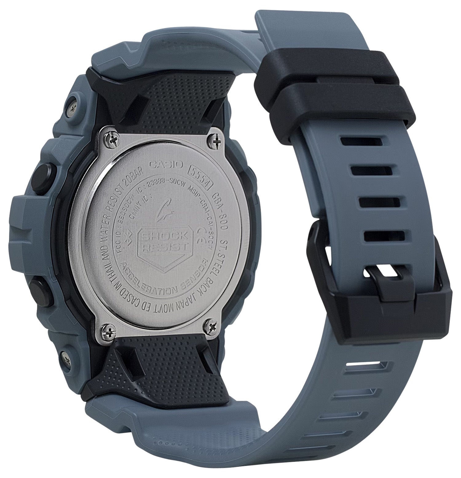 GSHOCK GBA800UC2A TACTICAL MOVE POWER TRNR BL/GRY