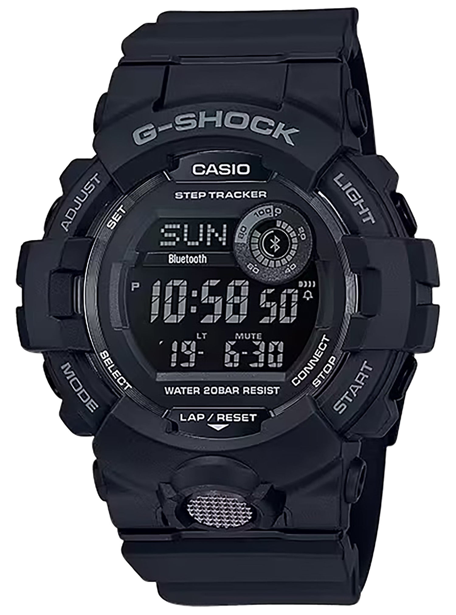 GSHOCK GBD8001B TACTICAL MOVE POWER TRNR BLK