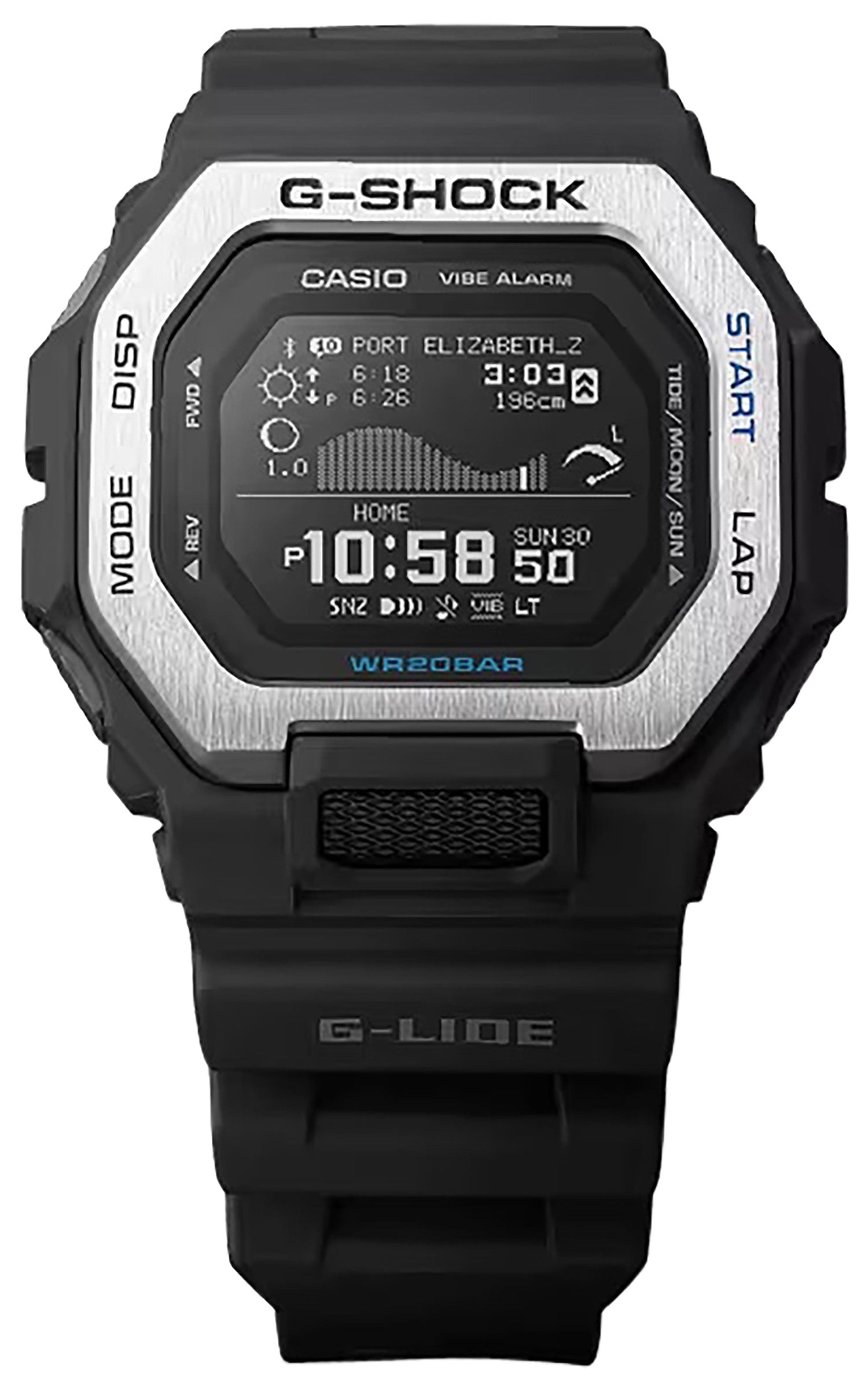 GSHOCK GBX1001CR TACTICAL G-GLIDE BLK