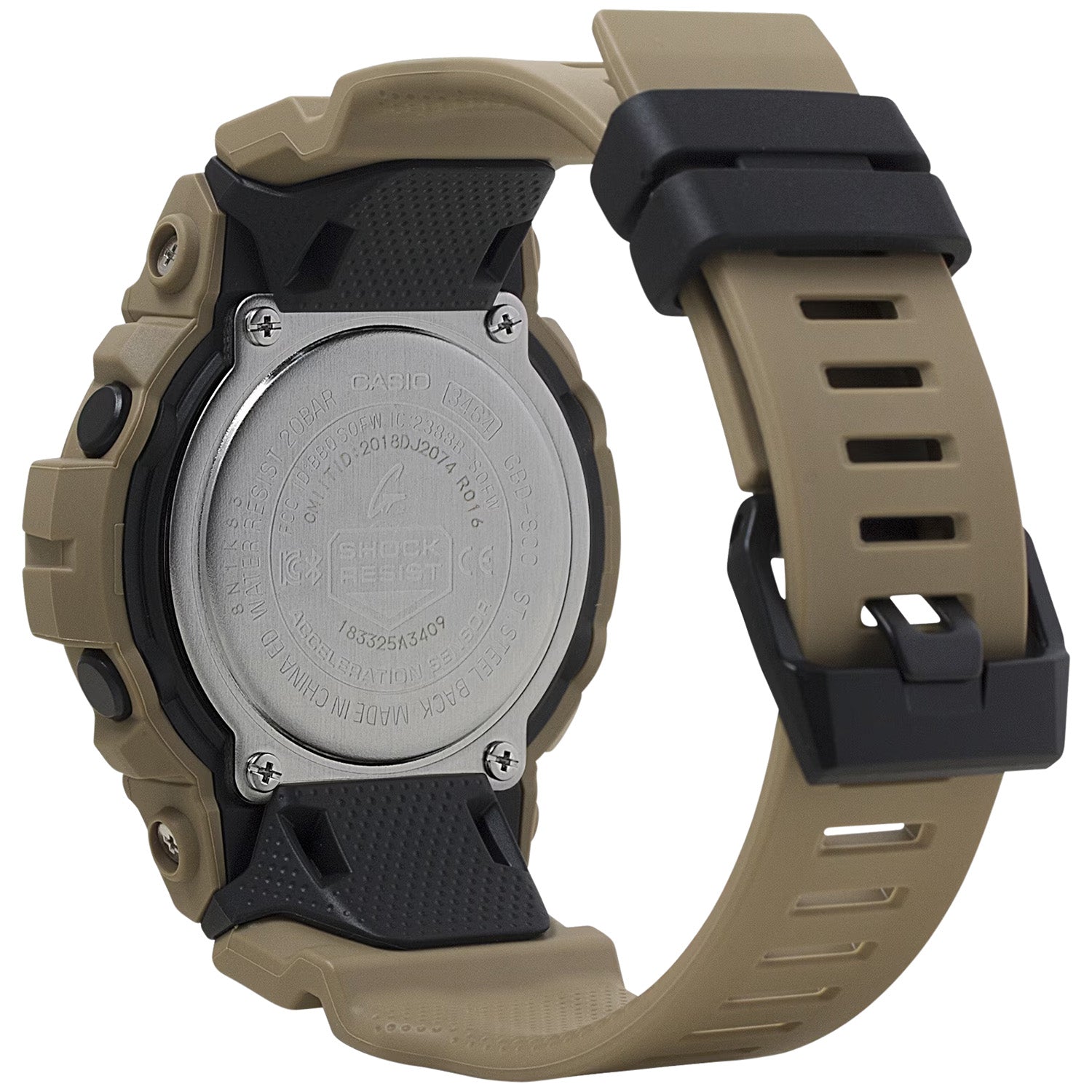 GSHOCK GBD800UC5 TACTICAL MOVE POWER TRNR TAN