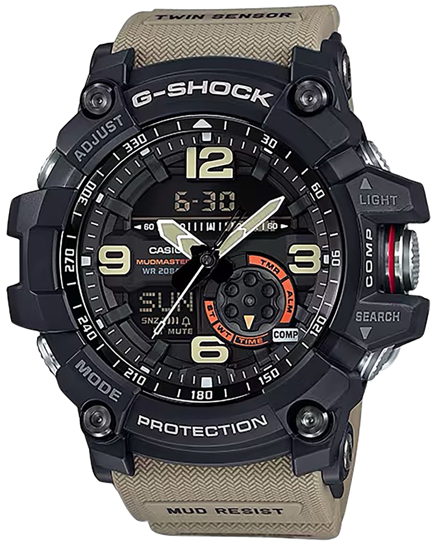 GSHOCK GG10001A5 TACTICAL MUDMASTER TAN
