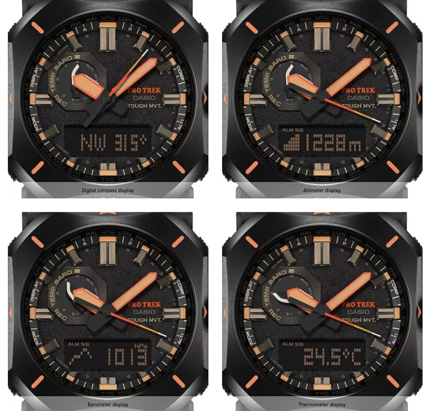 GSHOCK PRW6900YL5 CASIO PRO TREK SOLAR BRN