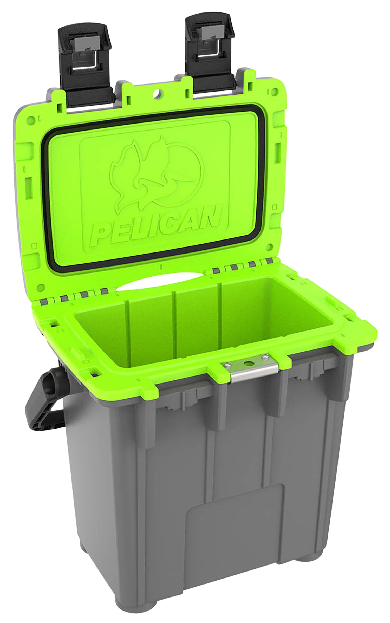 PELICAN 20Q-1-DKGRYEGRN 20QT ELITE COOLER GRY/GRN