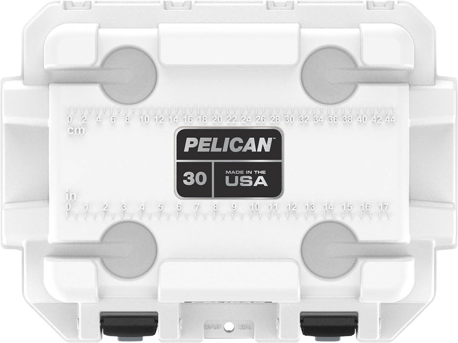 PELICAN 30Q-1-WHTGRY 30QT ELITE COOLER WHT/GRY