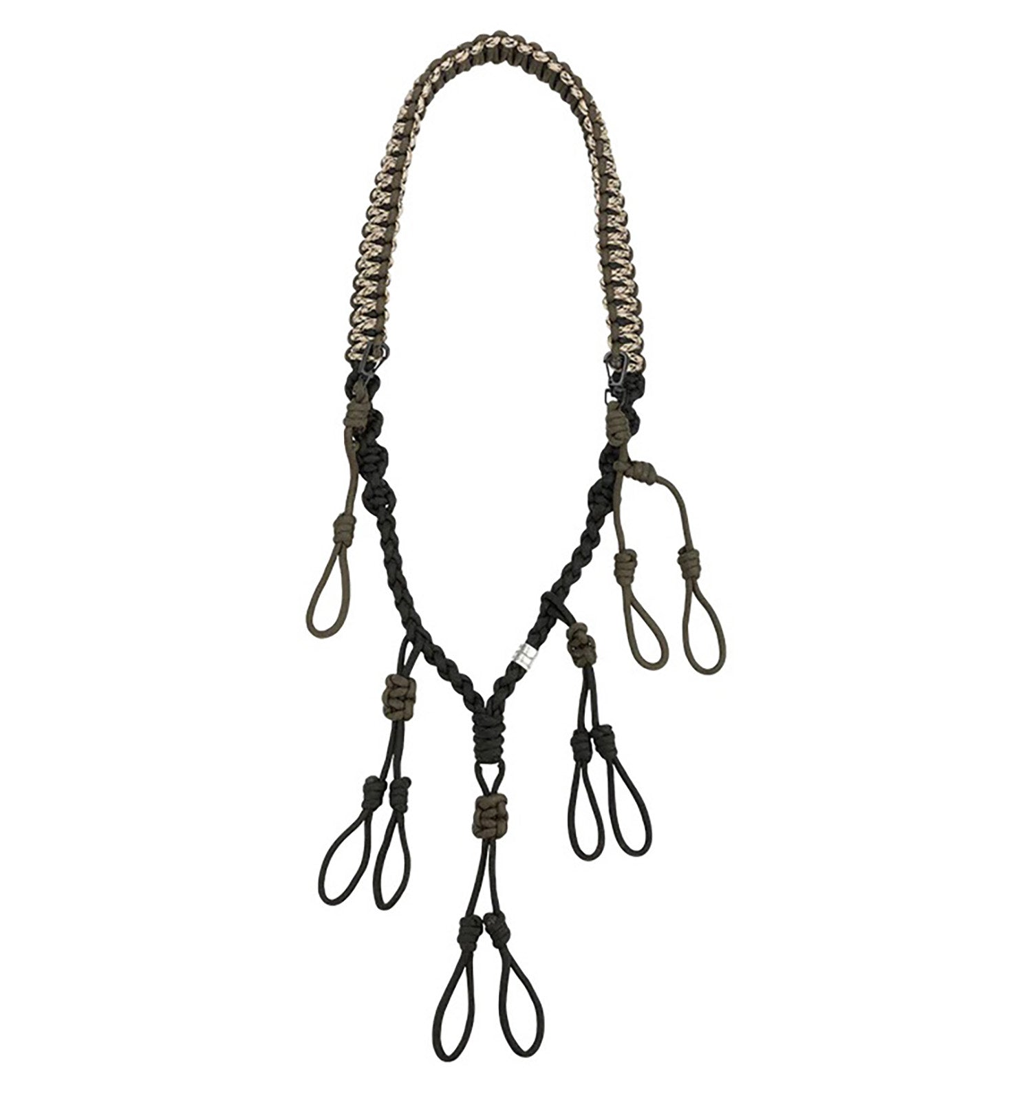 DRAKE DW7150-BKO CALLERS LANYARD BLK/OLIVE