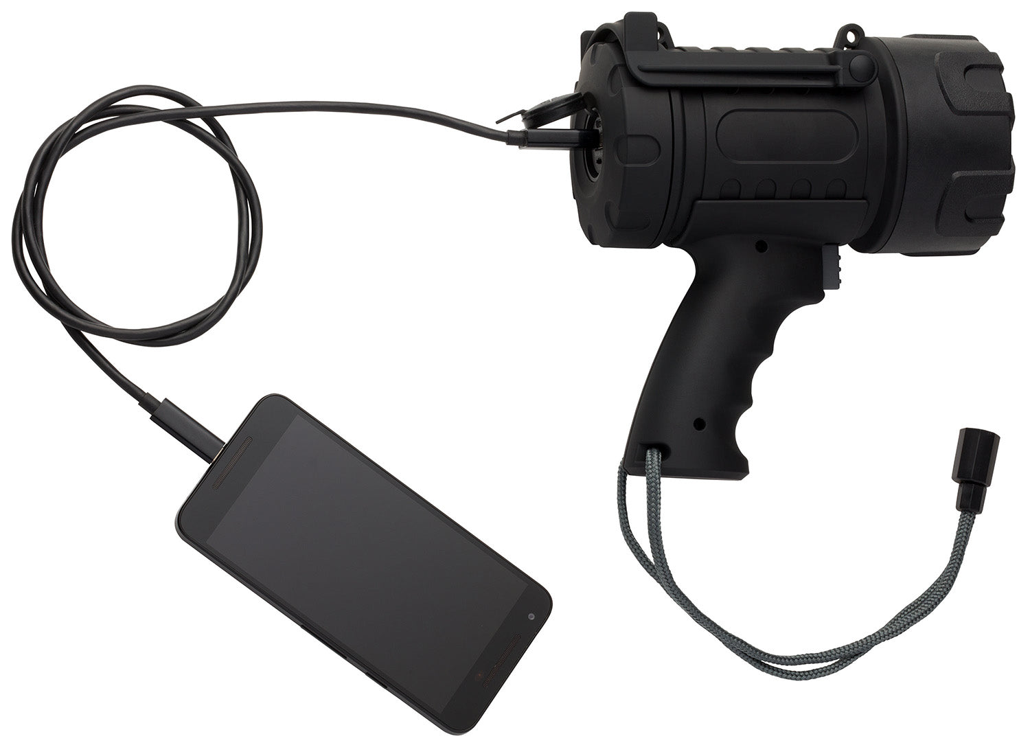BRN 3717775 HIGH NOON PRO USB SPOTLIGHT BLK