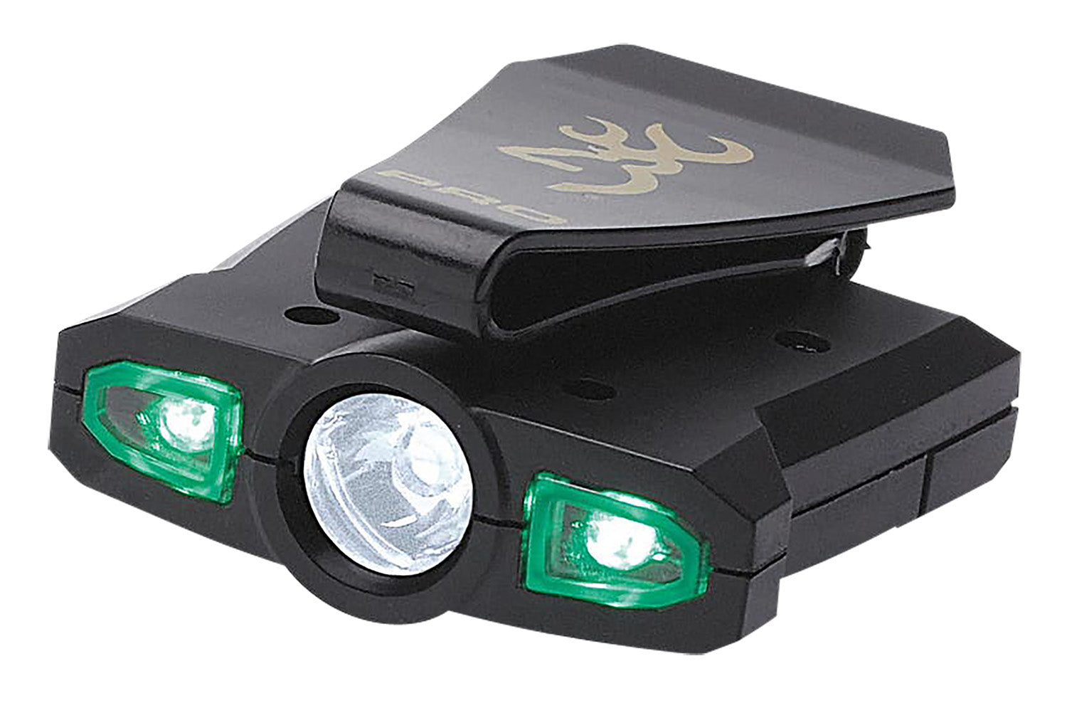 BRN 3715099 TSKR PRO BLK W/GRN LEDS CPLIGHT BLK
