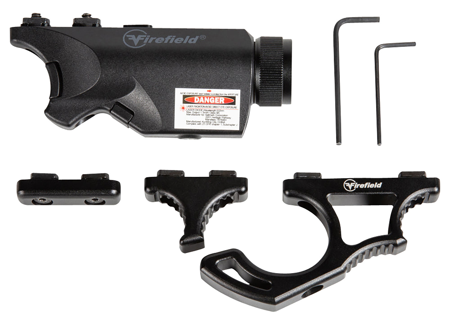 FIREFIELD FF35011K RIVAL FOREGRIP FLASHLT GRN LAS