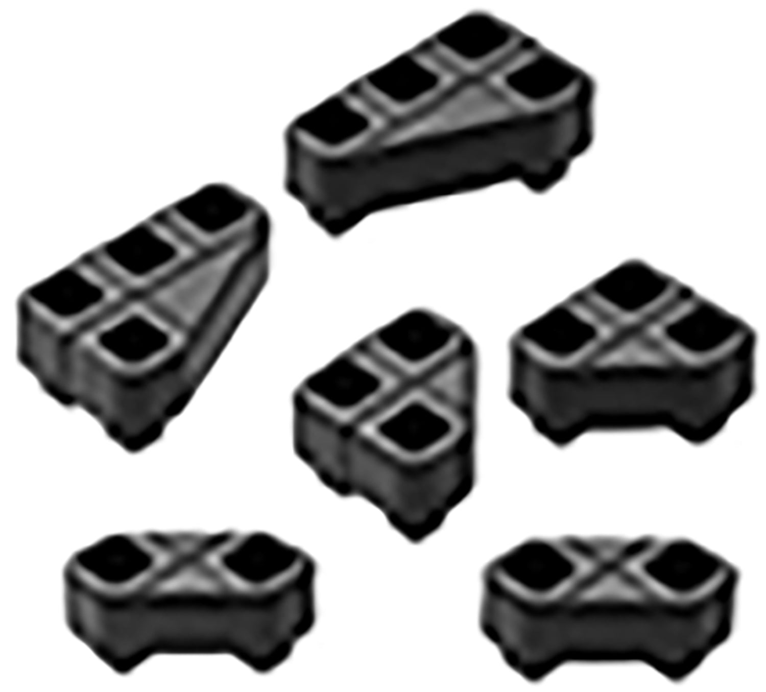 MAGPUL MAG1366-BLK DAKA ANGLED BLOCK KIT