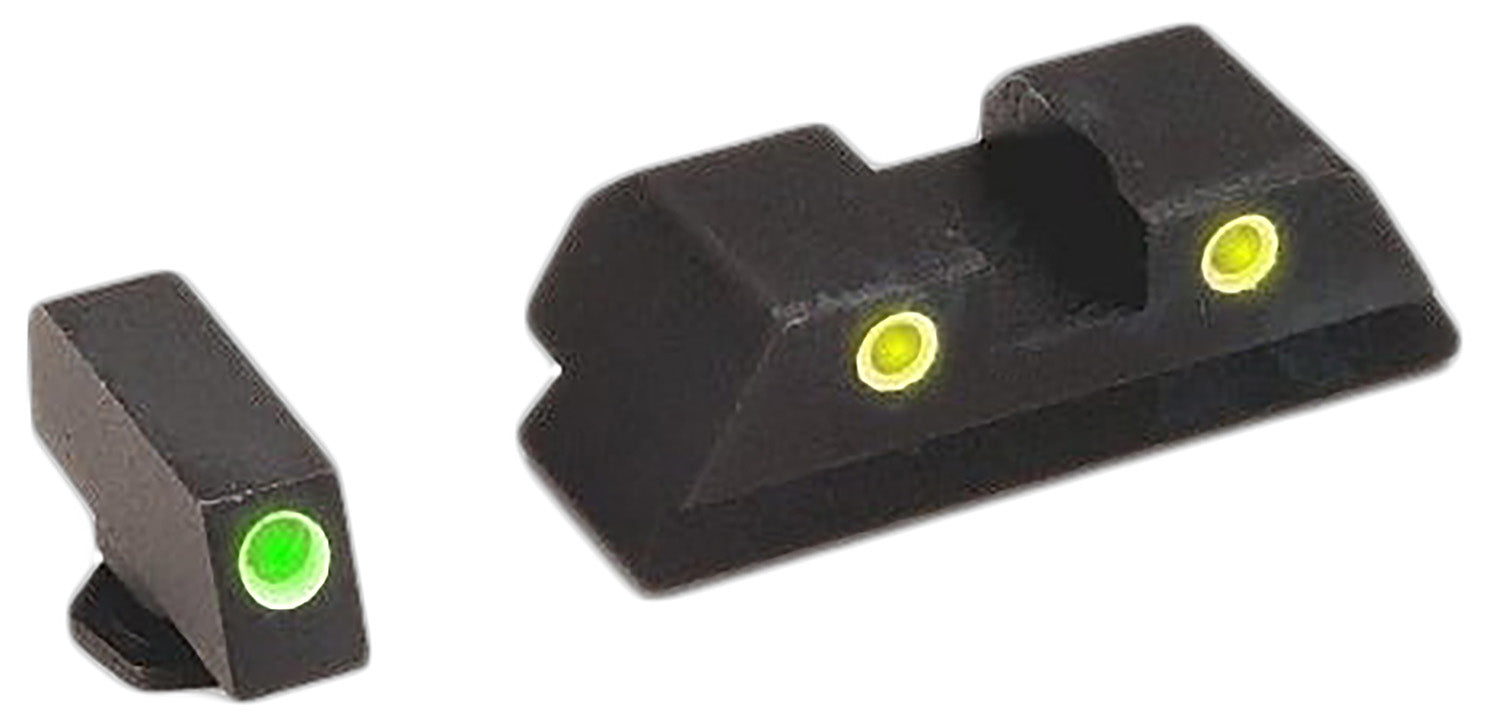 AMER GL121 CLASSIC TRITM GLOCK GEN 1-4 GRN/YLW