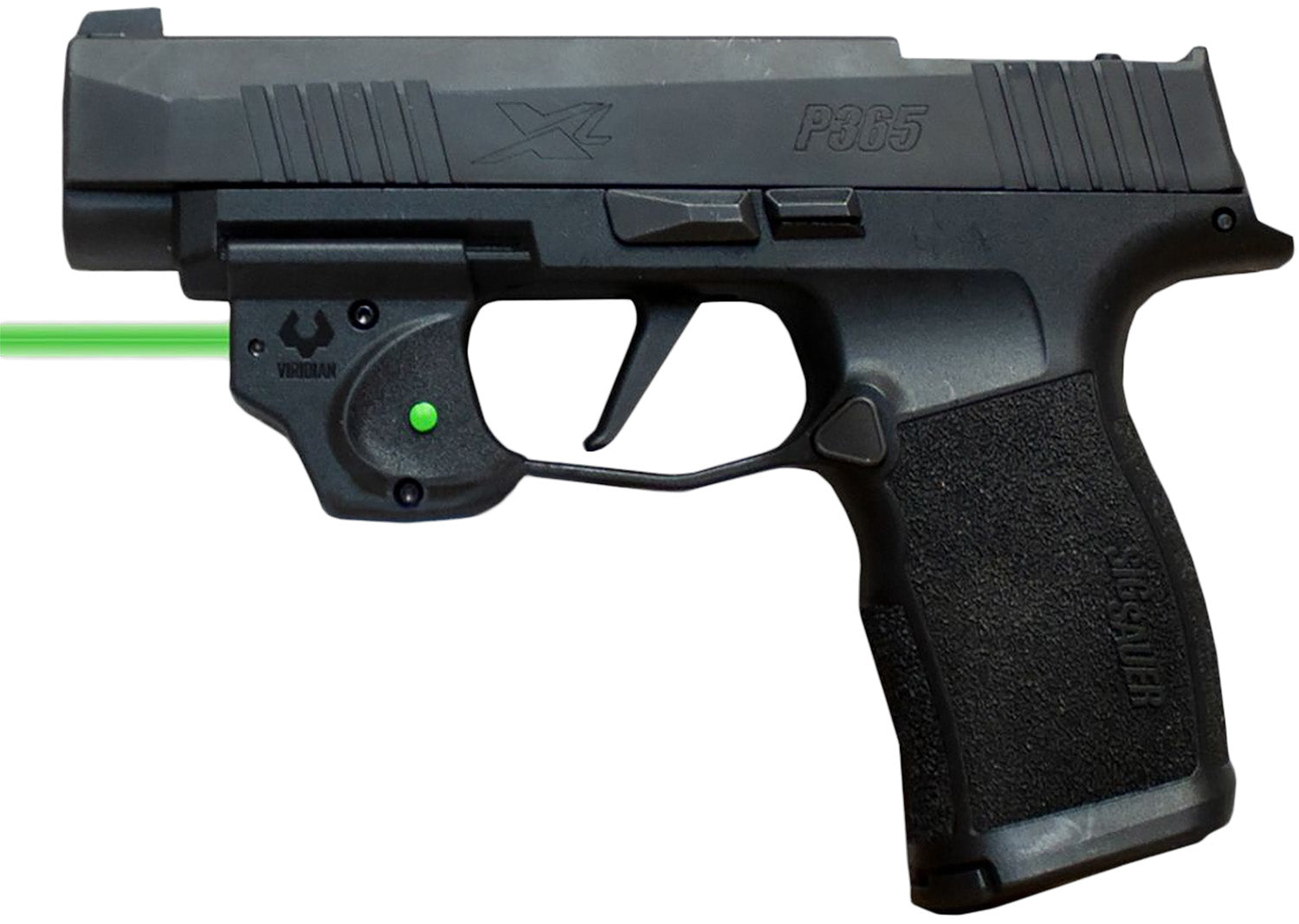 VIR 912-0030 E-SERIES GRN LASER BLK SIG P365