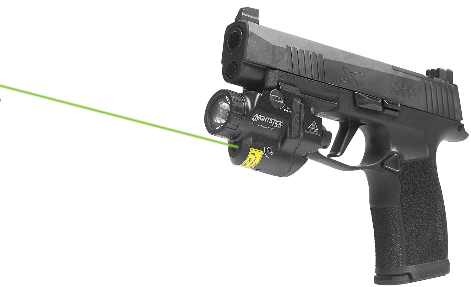 NSTICK TCM365GL SBCMP HG LGHT W/GRN LSR P365