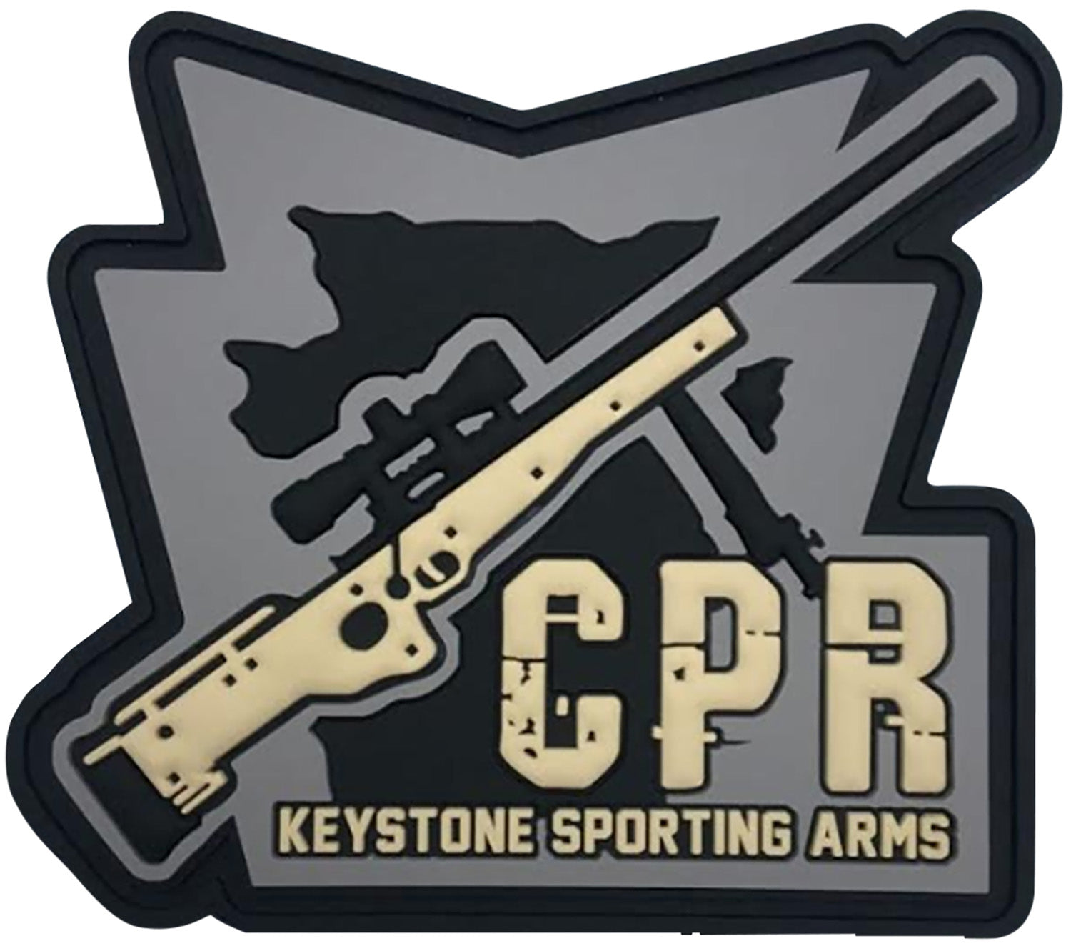 CRICK KSA035CPR/P CPR BLK CASE W/POCKT/MORAL PTCH