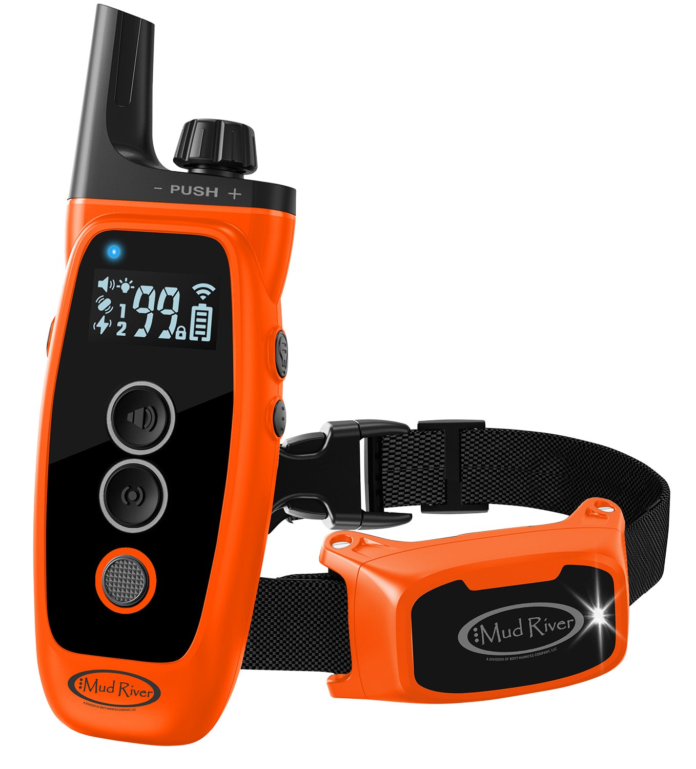 BOYT 38107 MR1000 TRAINING COLLAR W/RMT BLK/OR