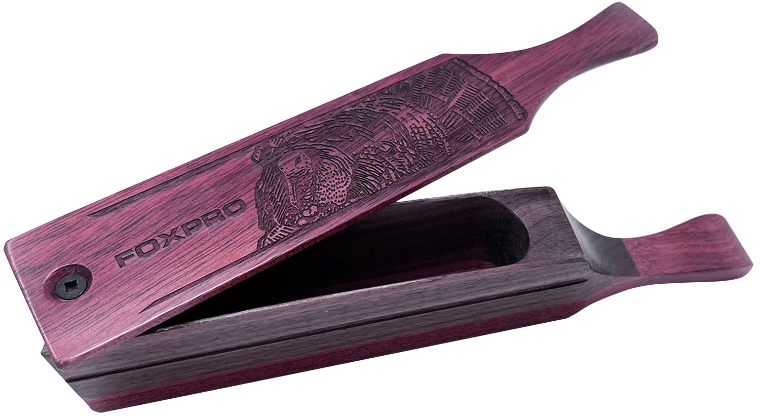 FOXPRO TMPPH PURPLE HEART LID BOX TKY CALL