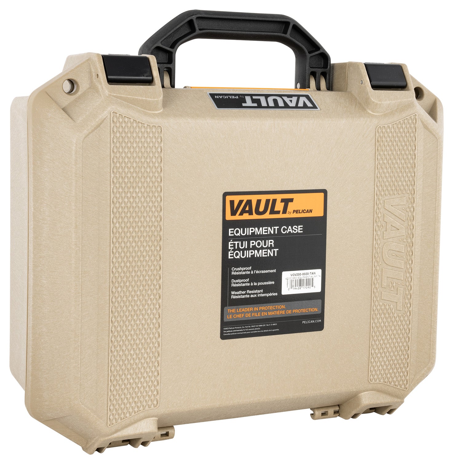 PELICAN VCV200-0020-FDE MD PSTL 16X7X14 FDE
