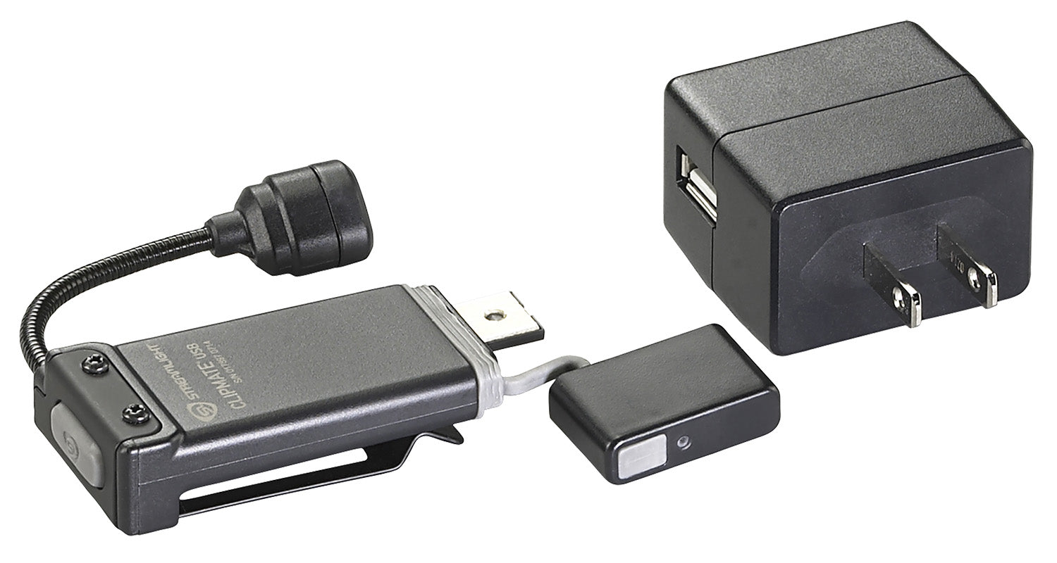 STL 61126 CLIPMATE USB CLIP-ON LIGHT REC BLACK