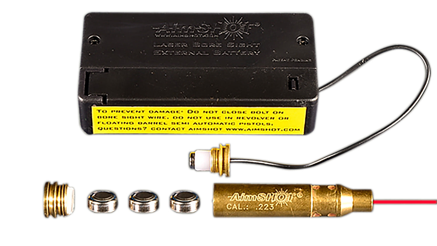 AIMS BIG HUNTING BORE SIGHT KIT MBS223 RED LASER