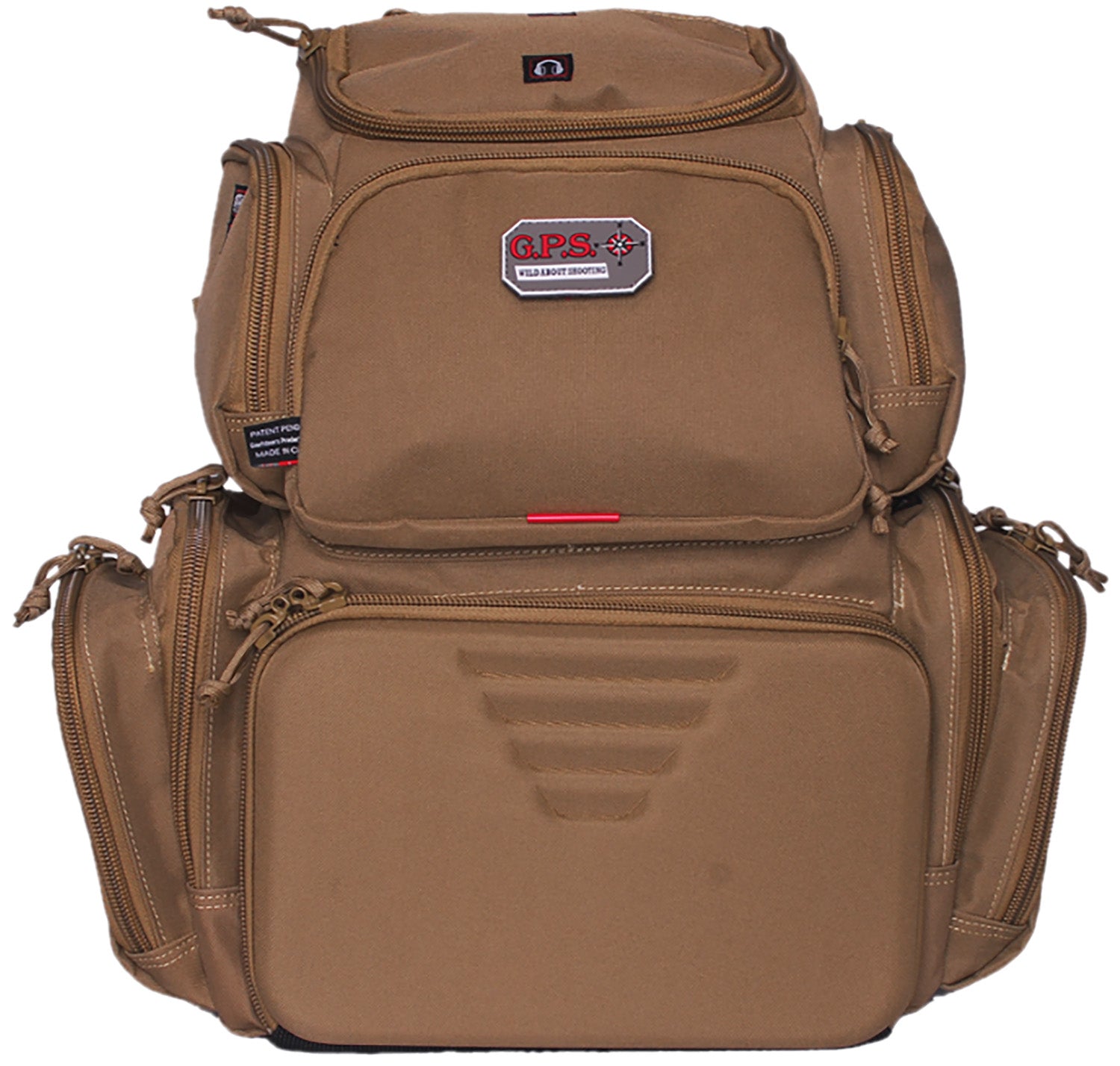 GPS GPS1711BPT HANDGUNNER BACKPACK 4GN TAN