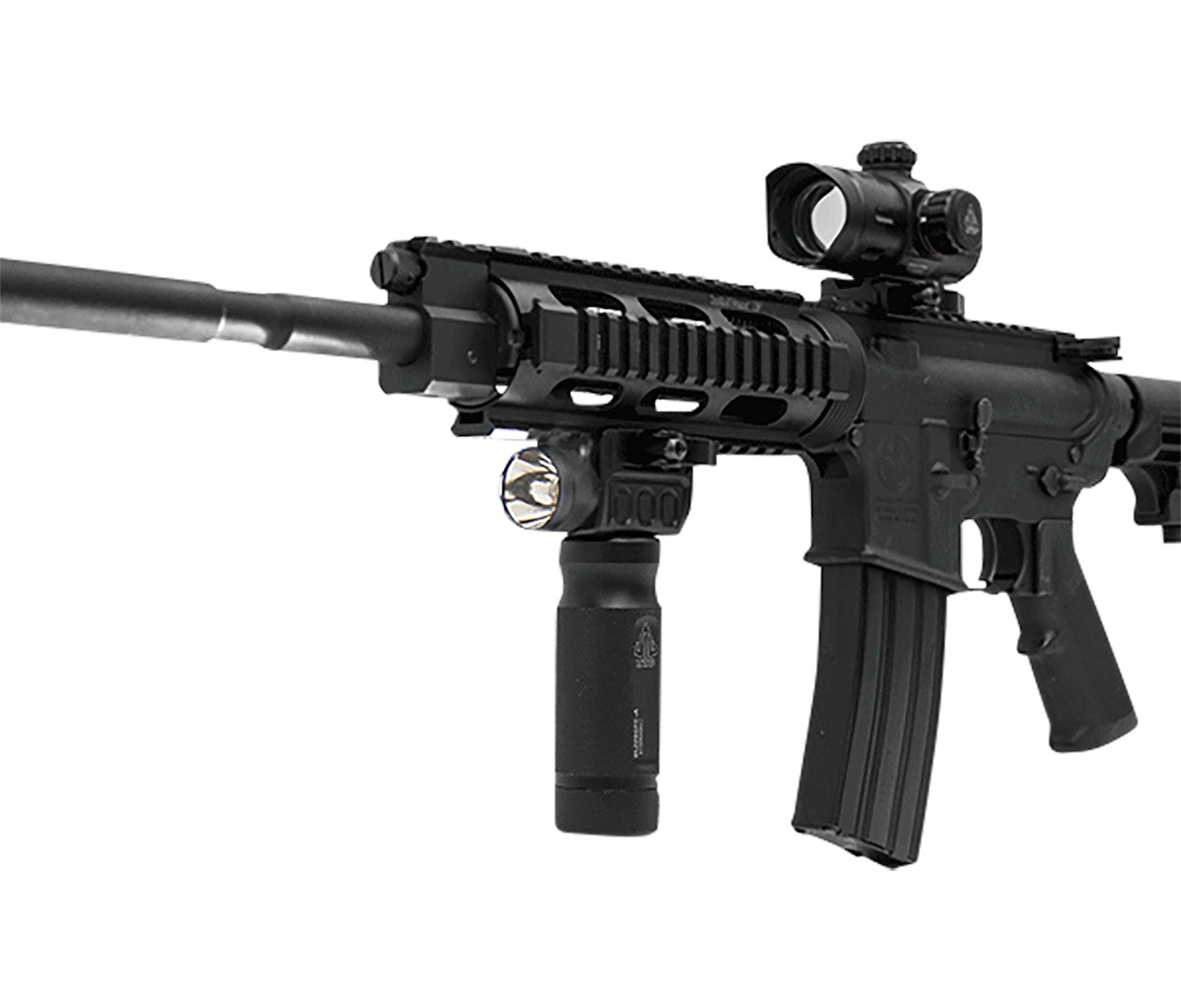 UTG MNT-EL228GPQ-A QUICK DETACH GRIP LIGHY 400LUM