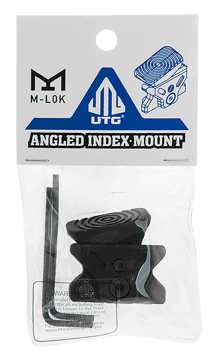 UTG TL-TRM01 ANGLED INDEX MOUNT MLOK