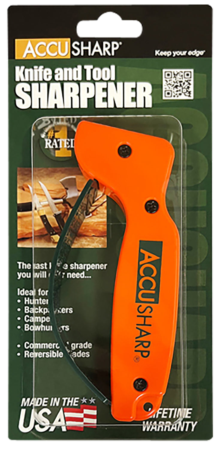 FPI 014C ACCUSHARP KNIFE SHARPENER ORANGE