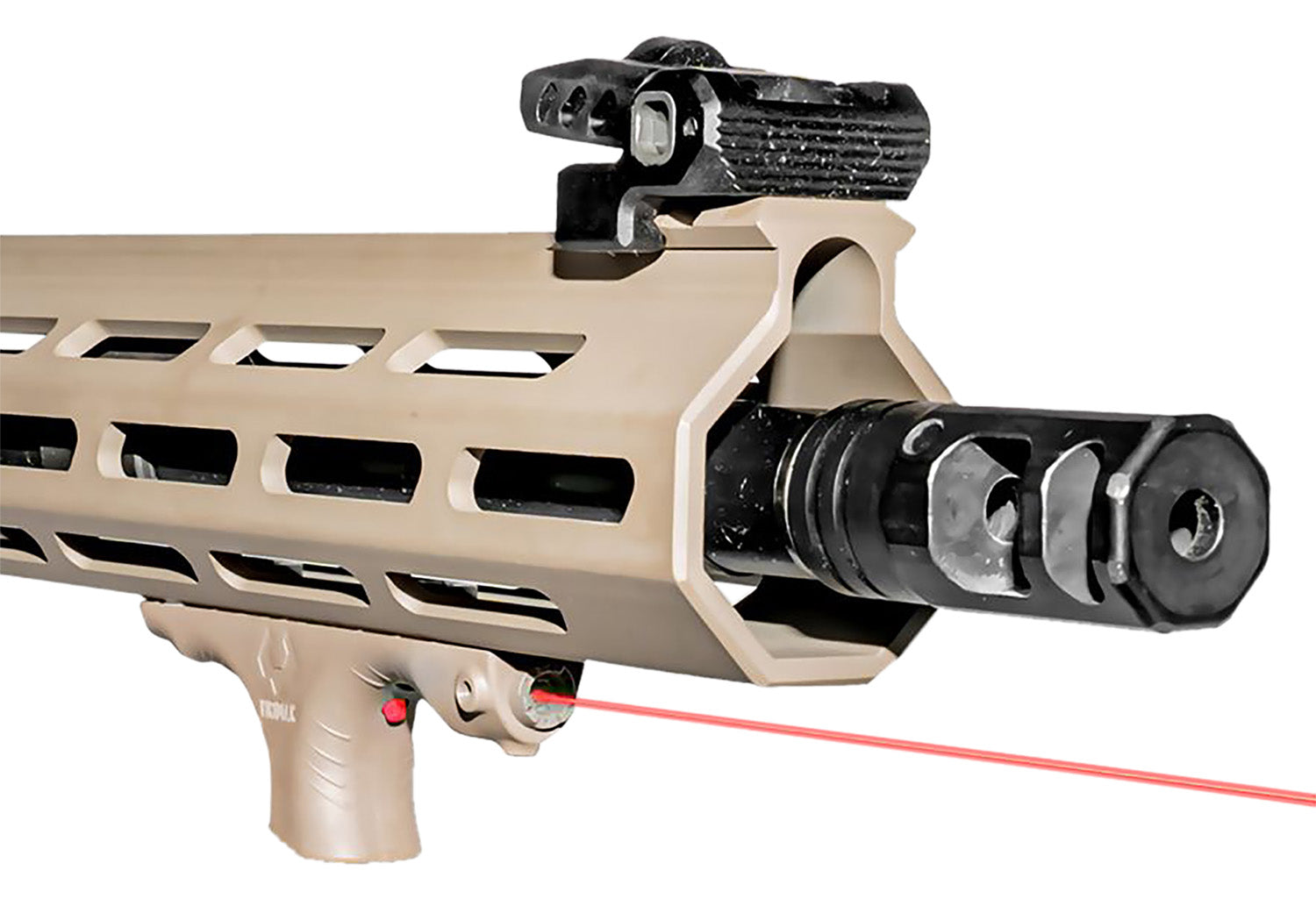 VIR 912-0038 HS1 AR HNDSTOP W/LASER RED M-LOK FDE