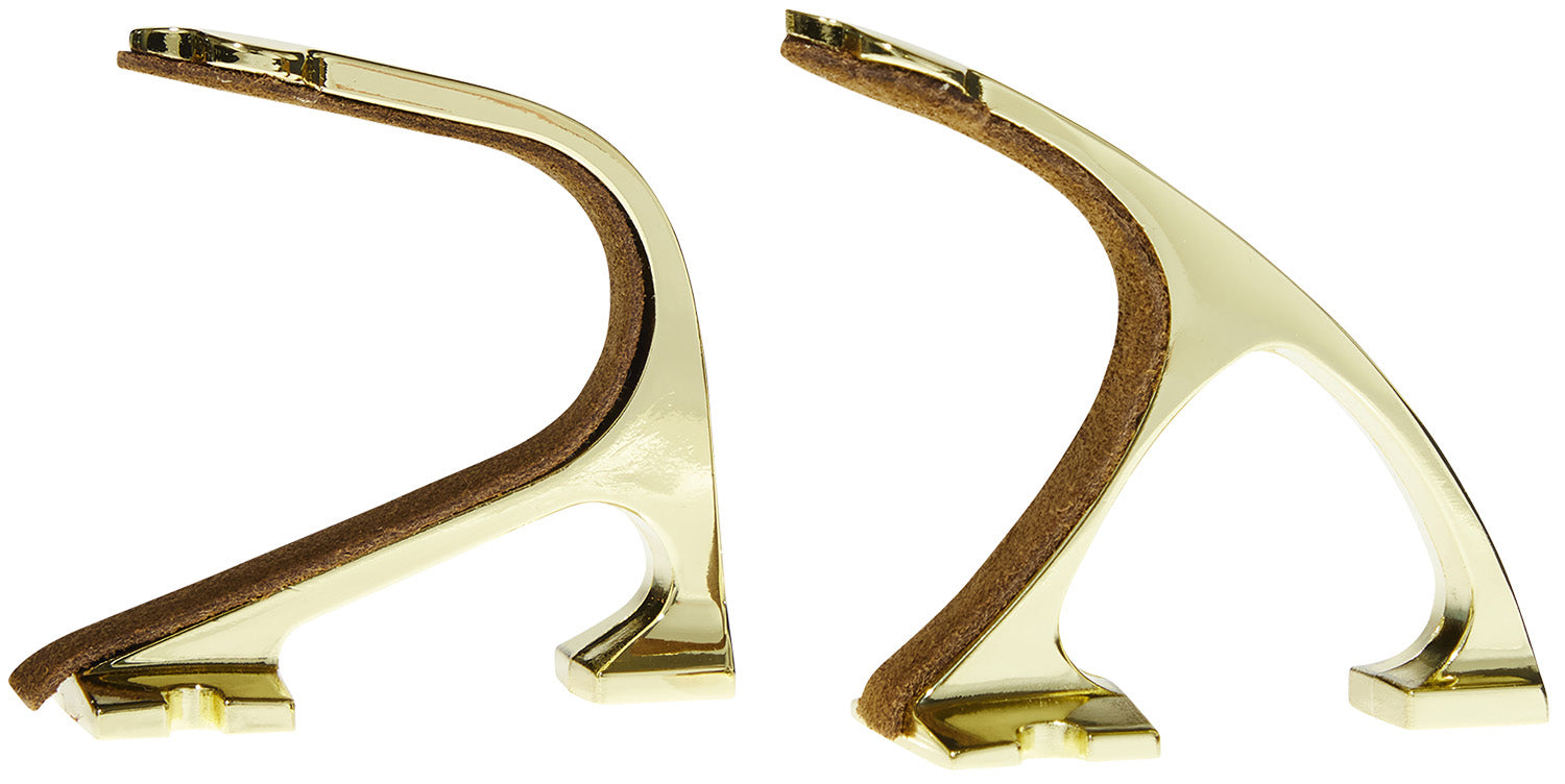 ALLEN 5641 GUN HANGER WALL MNT SET BRASS