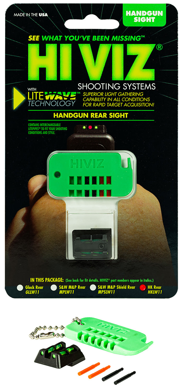 HIVIZ HKLW11 LITEWAVE FRONT SIGHT FOR H&K