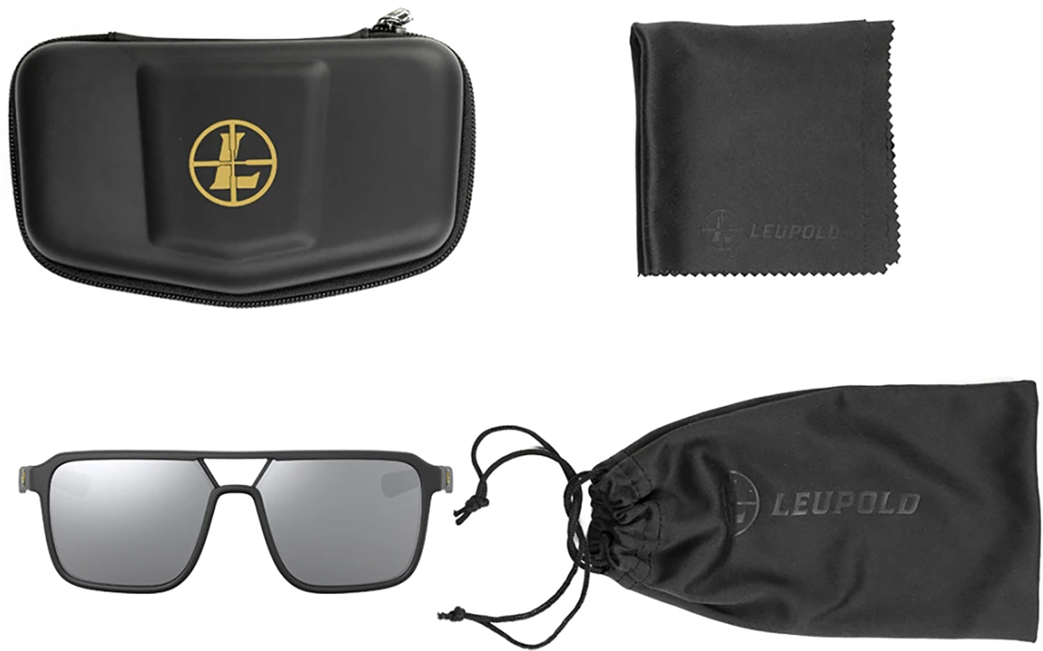 LEU 182672 BRIDGER MATTE BLACK SHDGRY FLASH