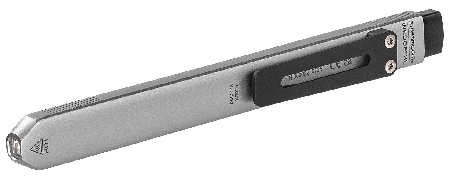 STL 88842 WEDGE SL W/END COVER SILVER