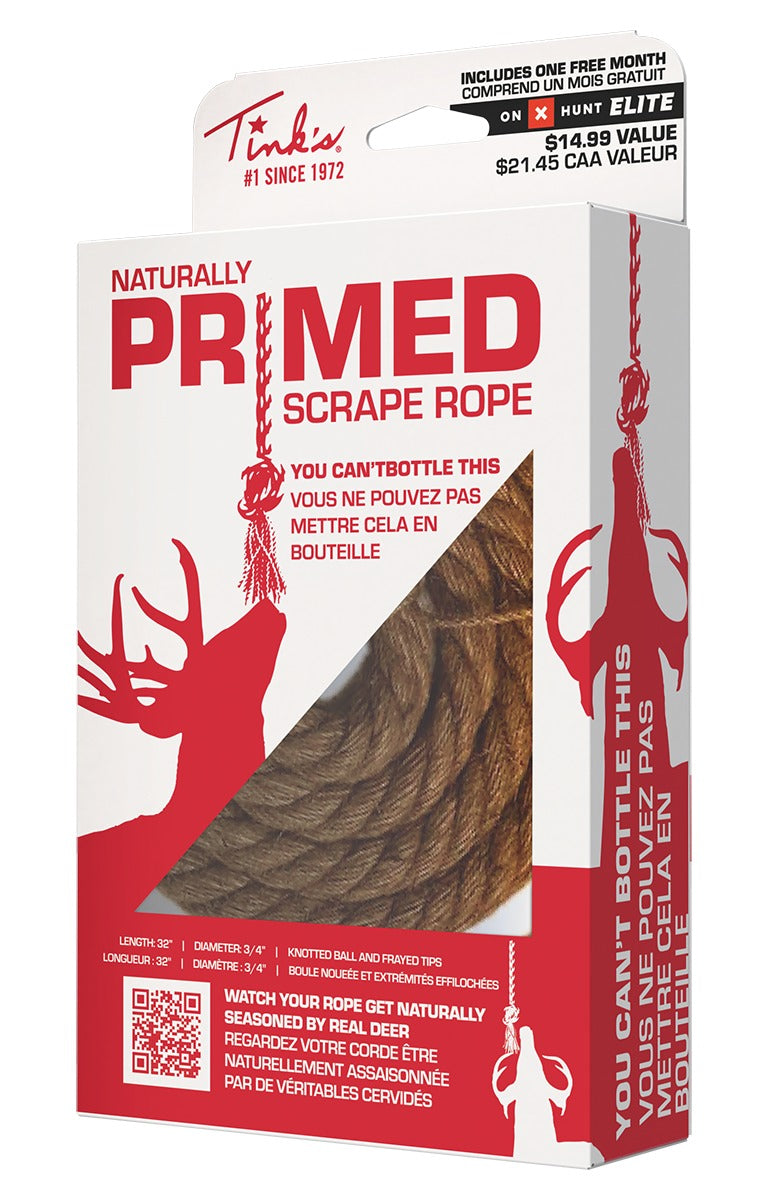 TINKS W5946 PRIMED SCRAPE ROPE