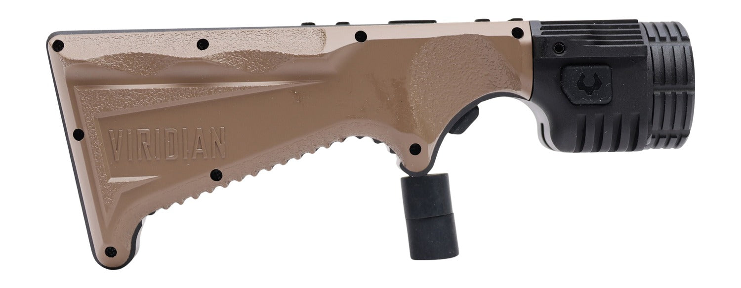 VIR 912-0104 4LUX 2K ANGLED FOREGRIP W/GRN LS FDE